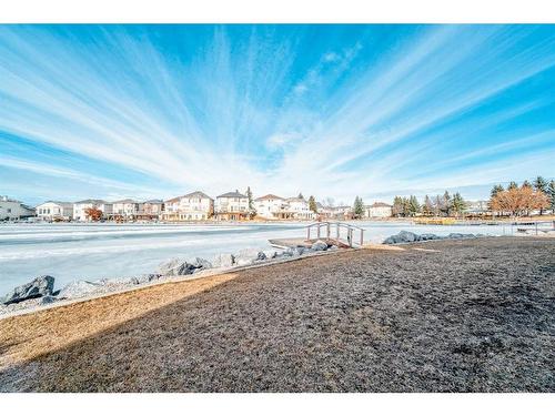 128 Coral Shores Cape Ne, Calgary, AB - Outdoor With Body Of Water With View