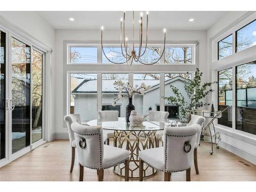 4318 4A Street Sw, Calgary, AB - Indoor Photo Showing Dining Room