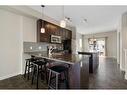 16 Redstone Circle Ne, Calgary, AB  - Indoor Photo Showing Kitchen With Stainless Steel Kitchen With Double Sink With Upgraded Kitchen 