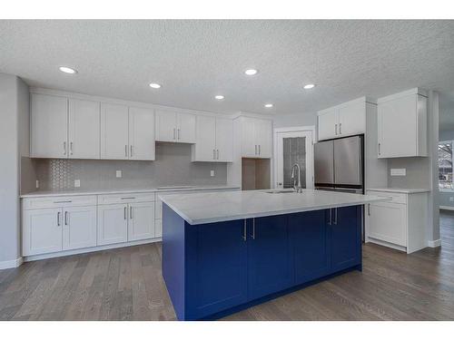 20 Cranleigh Court Se, Calgary, AB - Indoor Photo Showing Kitchen With Upgraded Kitchen