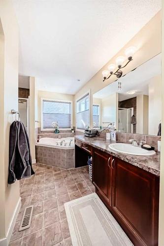 153 Chapalina Heights Se, Calgary, AB - Indoor Photo Showing Bathroom