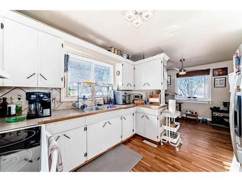 216 Van Horne Crescent Ne, Calgary, AB - Indoor Photo Showing Kitchen With Double Sink