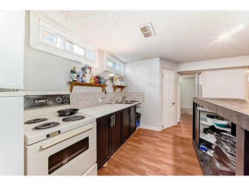 216 Van Horne Crescent Ne, Calgary, AB - Indoor Photo Showing Kitchen With Double Sink