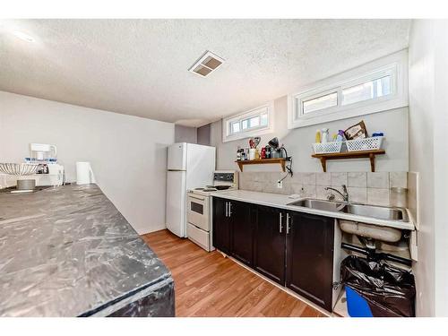 216 Van Horne Crescent Ne, Calgary, AB - Indoor Photo Showing Kitchen With Double Sink