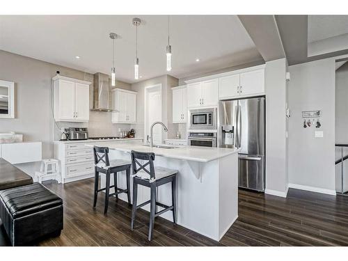 40 Cityscape Crescent Ne, Calgary, AB - Indoor Photo Showing Kitchen With Stainless Steel Kitchen With Upgraded Kitchen