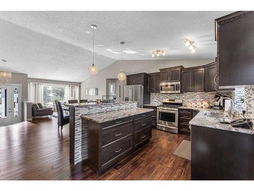 20 Sun Harbour Close Se, Calgary, AB - Indoor Photo Showing Kitchen With Upgraded Kitchen