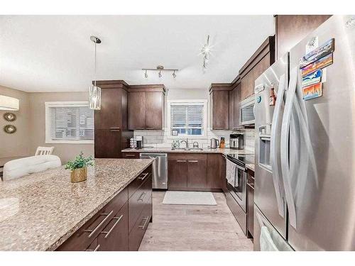 811 Skyview Ranch Grove Ne, Calgary, AB - Indoor Photo Showing Kitchen With Double Sink With Upgraded Kitchen