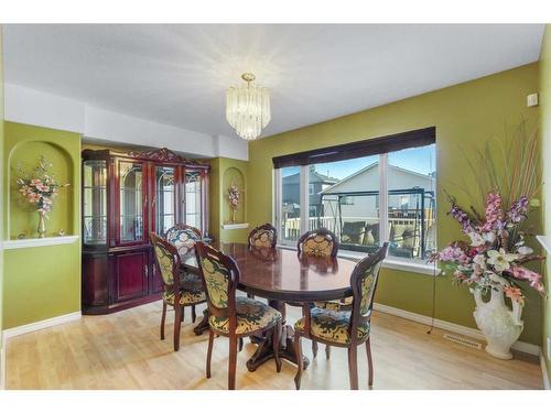 218 Coral Keys Court Ne, Calgary, AB - Indoor Photo Showing Dining Room