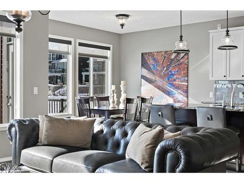 72 Nolanlake View Nw, Calgary, AB - Indoor Photo Showing Living Room