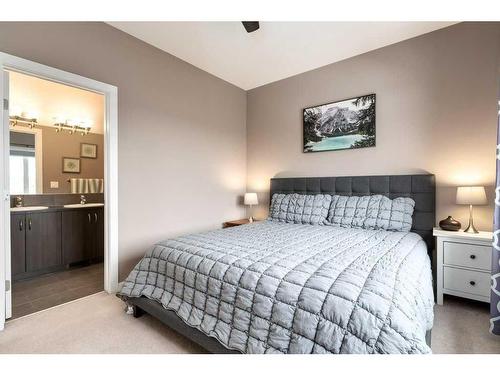 336 Cranfield Common Se, Calgary, AB - Indoor Photo Showing Bedroom