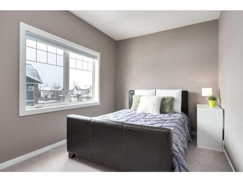 336 Cranfield Common Se, Calgary, AB - Indoor Photo Showing Bedroom