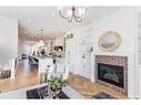 2041 48 Avenue Sw, Calgary, AB  - Indoor Photo Showing Living Room With Fireplace 