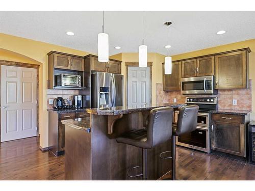 304 New Brighton Place Se, Calgary, AB - Indoor Photo Showing Kitchen With Stainless Steel Kitchen With Upgraded Kitchen