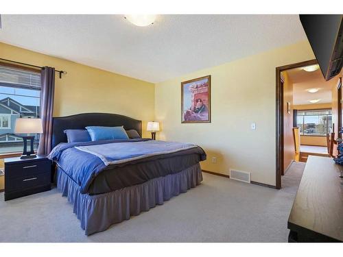 304 New Brighton Place Se, Calgary, AB - Indoor Photo Showing Bedroom