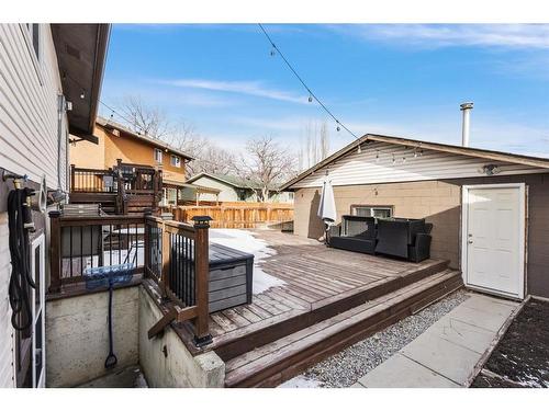 636 Templeside Road Ne, Calgary, AB - Outdoor With Deck Patio Veranda With Exterior