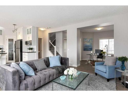 174 Cranfield Green Se, Calgary, AB - Indoor Photo Showing Living Room