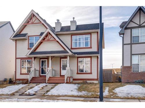 302 Elgin View Se, Calgary, AB - Outdoor With Deck Patio Veranda With Facade