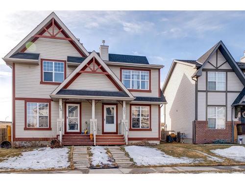 302 Elgin View Se, Calgary, AB - Outdoor With Facade