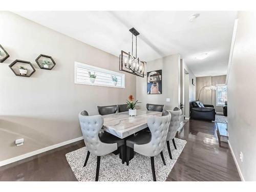 163 Mahogany Grove Se, Calgary, AB - Indoor Photo Showing Dining Room