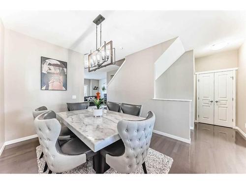 163 Mahogany Grove Se, Calgary, AB - Indoor Photo Showing Dining Room