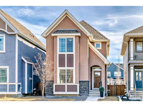 163 Mahogany Grove Se, Calgary, AB - Outdoor With Facade