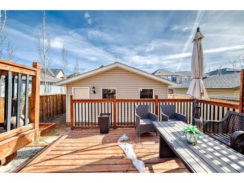 163 Mahogany Grove Se, Calgary, AB - Outdoor With Deck Patio Veranda With Exterior