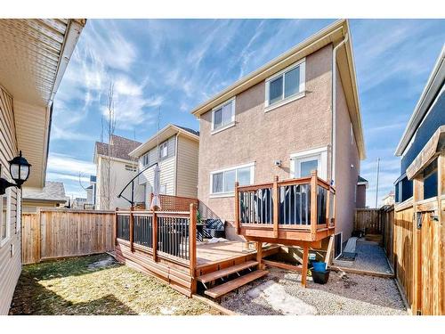 163 Mahogany Grove Se, Calgary, AB - Outdoor With Deck Patio Veranda With Exterior