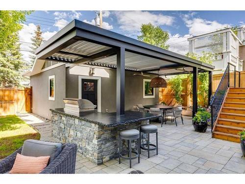 348 Superior Avenue Sw, Calgary, AB - Outdoor With Deck Patio Veranda With Exterior