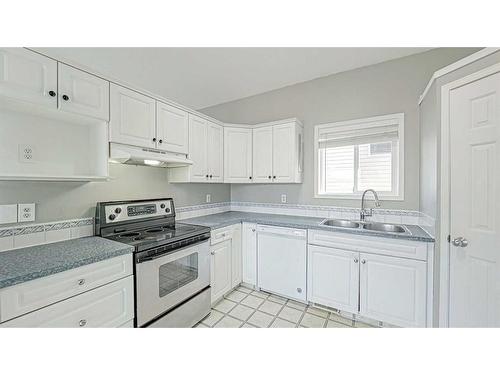 112 Covewood Close Ne, Calgary, AB - Indoor Photo Showing Kitchen With Double Sink