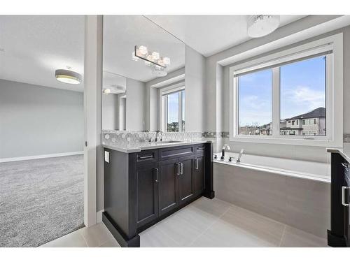 75 Aspen Summit Court Sw, Calgary, AB - Indoor Photo Showing Bathroom