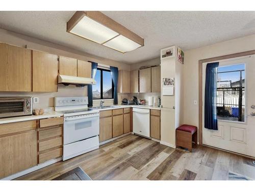 44 Whitworth Way Ne, Calgary, AB - Indoor Photo Showing Kitchen With Double Sink