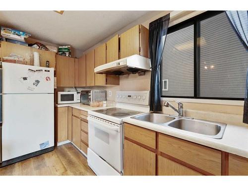 44 Whitworth Way Ne, Calgary, AB - Indoor Photo Showing Kitchen With Double Sink