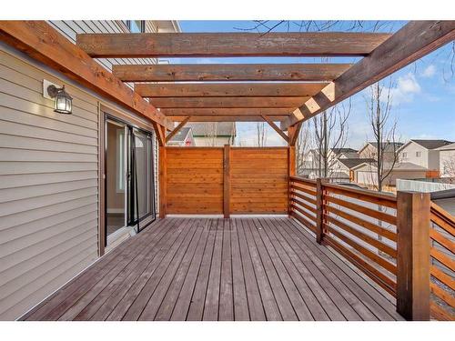 64 Hidden Way Nw, Calgary, AB - Outdoor With Deck Patio Veranda With Exterior