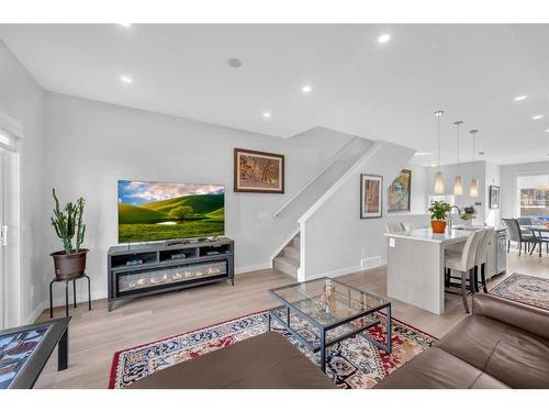 615 Sage Hill Grove Nw, Calgary, AB - Indoor Photo Showing Living Room