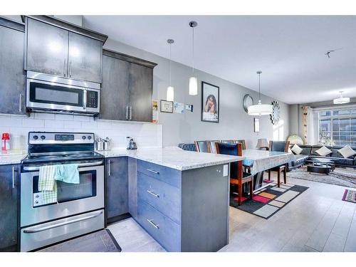 634 Redstone View Ne, Calgary, AB - Indoor Photo Showing Kitchen