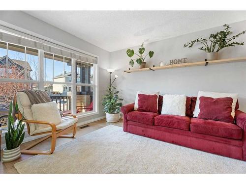 149 New Brighton Green Se, Calgary, AB - Indoor Photo Showing Living Room