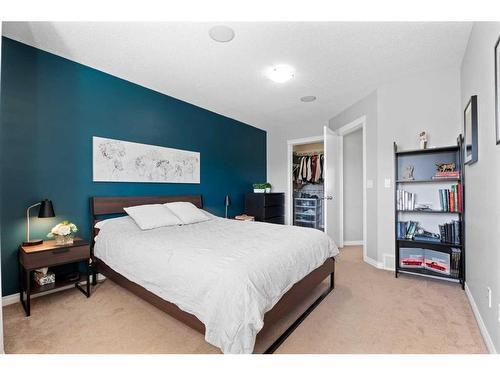 149 New Brighton Green Se, Calgary, AB - Indoor Photo Showing Bedroom