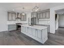 338 Shawnee Boulevard Sw, Calgary, AB  - Indoor Photo Showing Kitchen With Stainless Steel Kitchen With Upgraded Kitchen 