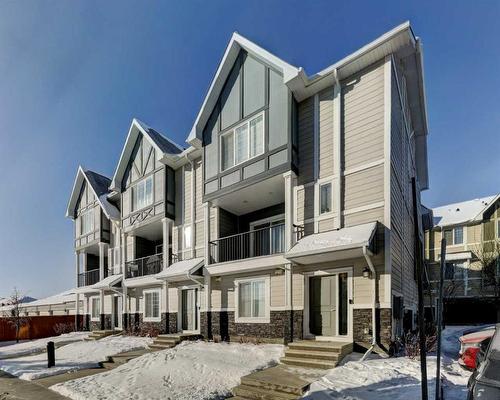 45 Nolanlake Cove Nw, Calgary, AB - Outdoor With Balcony With Facade