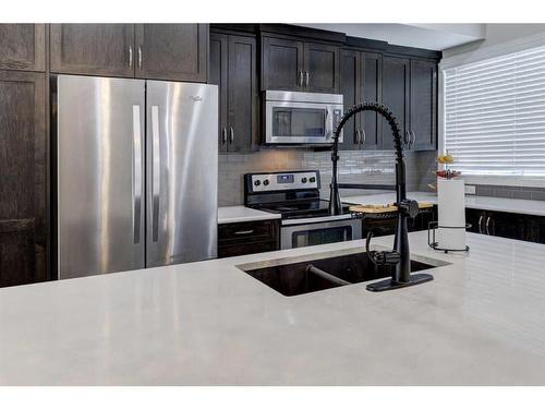 45 Nolanlake Cove Nw, Calgary, AB - Indoor Photo Showing Kitchen With Stainless Steel Kitchen With Double Sink With Upgraded Kitchen