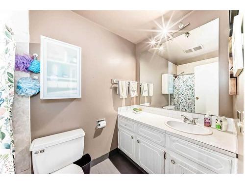 484 Queen Charlotte Road Se, Calgary, AB - Indoor Photo Showing Bathroom