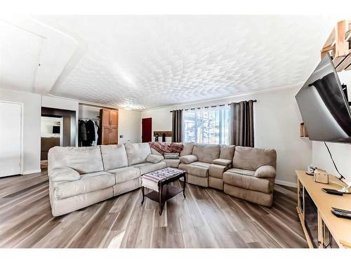 484 Queen Charlotte Road Se, Calgary, AB - Indoor Photo Showing Living Room