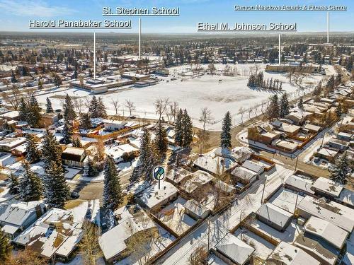 160 Sackville Drive Sw, Calgary, AB - Outdoor With View