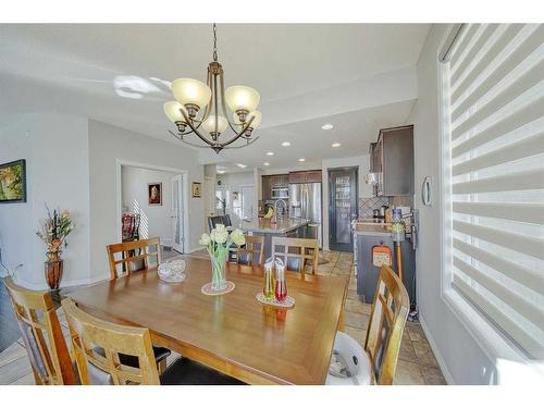 602 Kincora Bay Nw, Calgary, AB - Indoor Photo Showing Dining Room