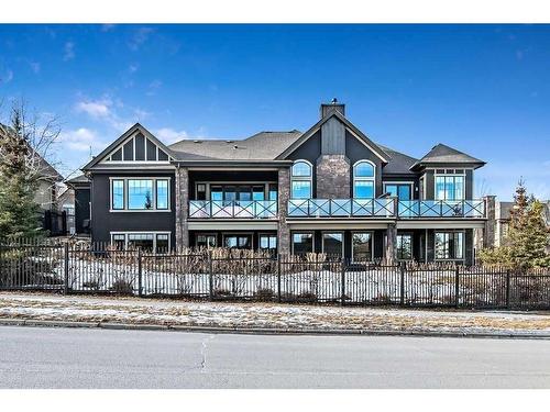 29 Elveden Point Sw, Calgary, AB - Outdoor With Balcony With Facade