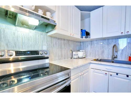 8 Berkley Close Nw, Calgary, AB - Indoor Photo Showing Kitchen With Double Sink