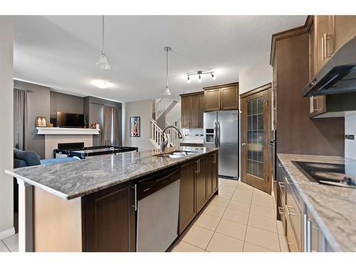 68 Skyview Shores Road Ne, Calgary, AB - Indoor Photo Showing Kitchen With Stainless Steel Kitchen With Upgraded Kitchen