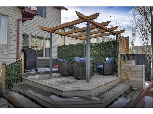 112 Brightonstone Bay Se, Calgary, AB - Outdoor With Deck Patio Veranda With Exterior