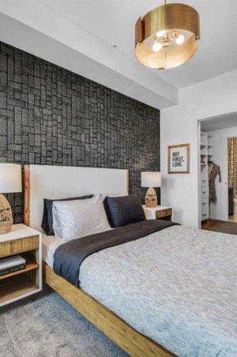 4115-15 Sage Meadows Landing Nw, Calgary, AB - Indoor Photo Showing Bedroom