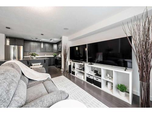 308 Redstone View, Calgary, AB - Indoor Photo Showing Living Room